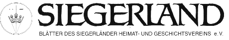 Zeitschrift Siegerland